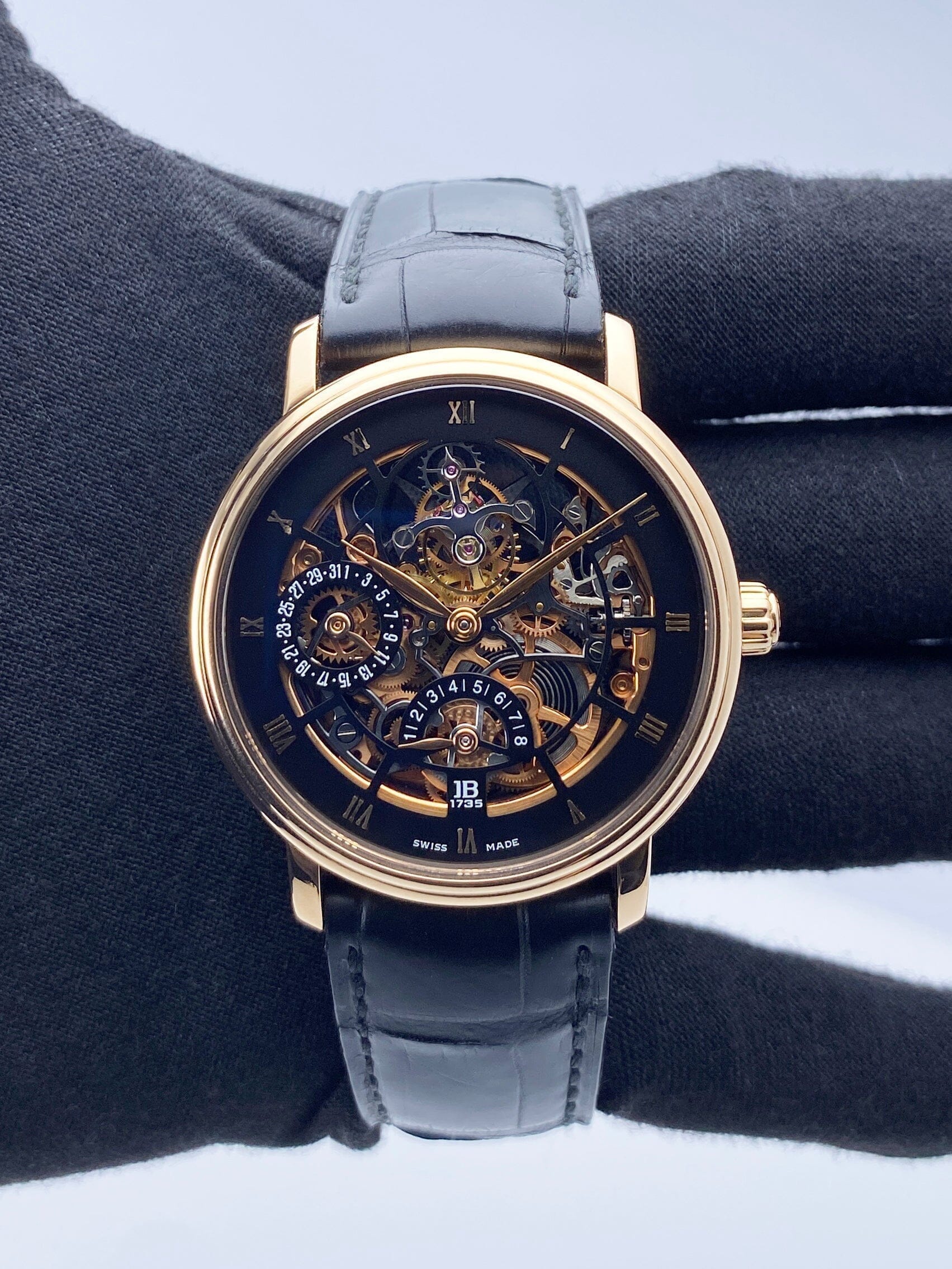 Blancpain Villeret Tourbillon 6025AS-3630-55 Mens Watch Box Papers - Watches