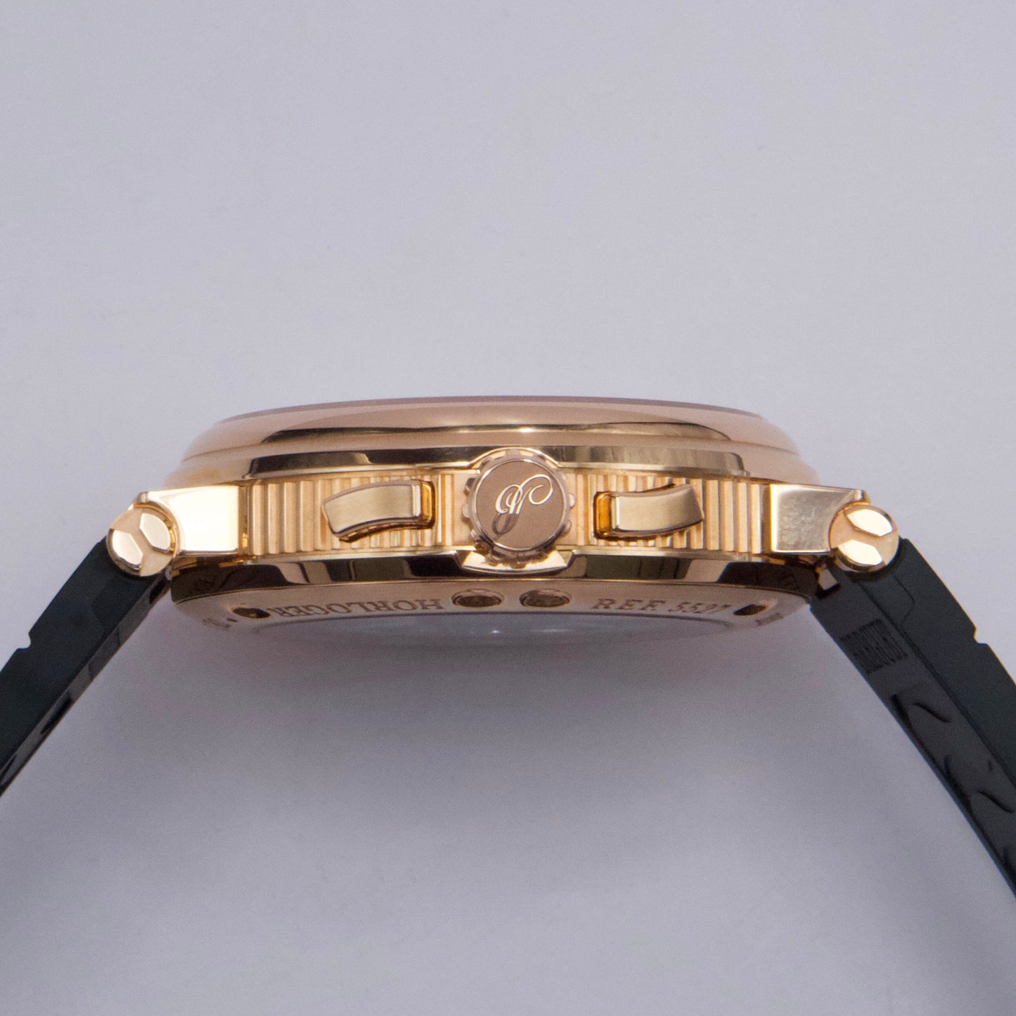 Breguet Marine Chronographe 5527 Slate Dial 18K Rose Gold Mens Watch Box Papers - Watches