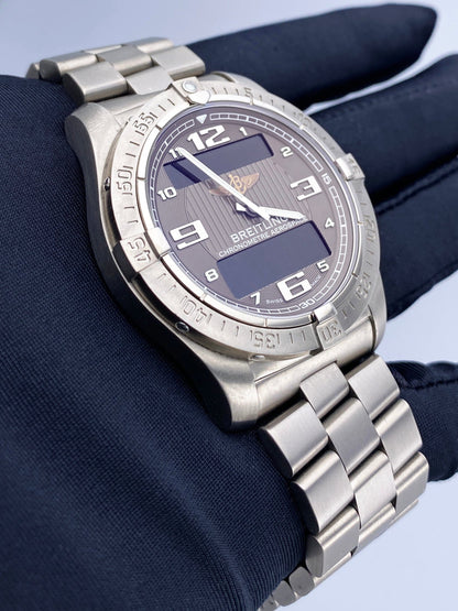 Breitling Aerospace Advantage E7936210 Titanium Mens Watch Box Papers - Watches