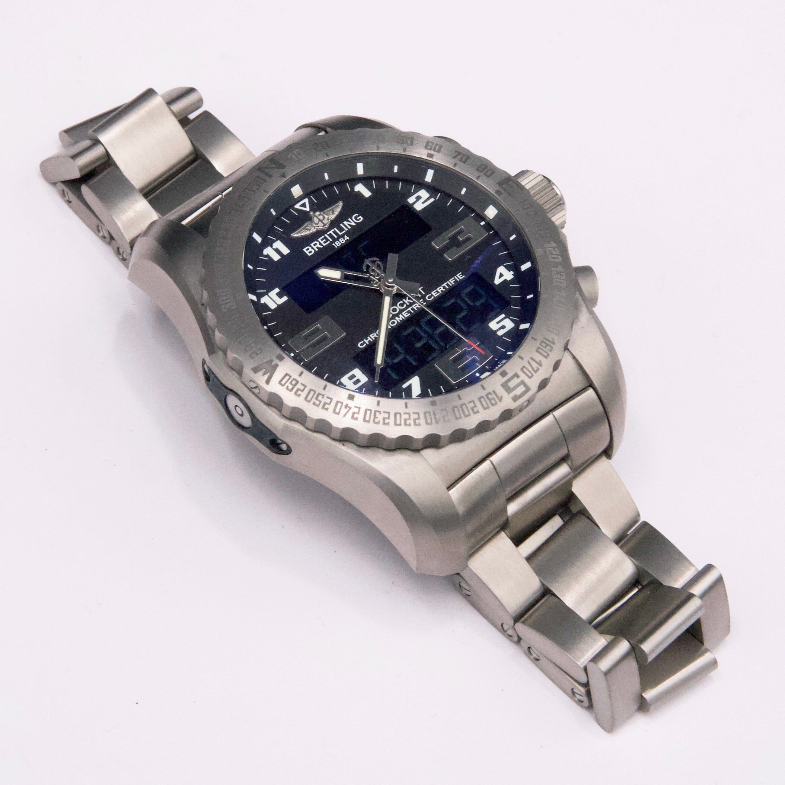 Breitling Cockpit B50 EB5010 Titanium Mens Watch | Phigora