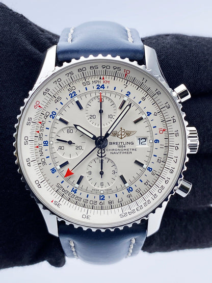 Breitling Navitimer World A24322 Mens Watch With Box - Watches