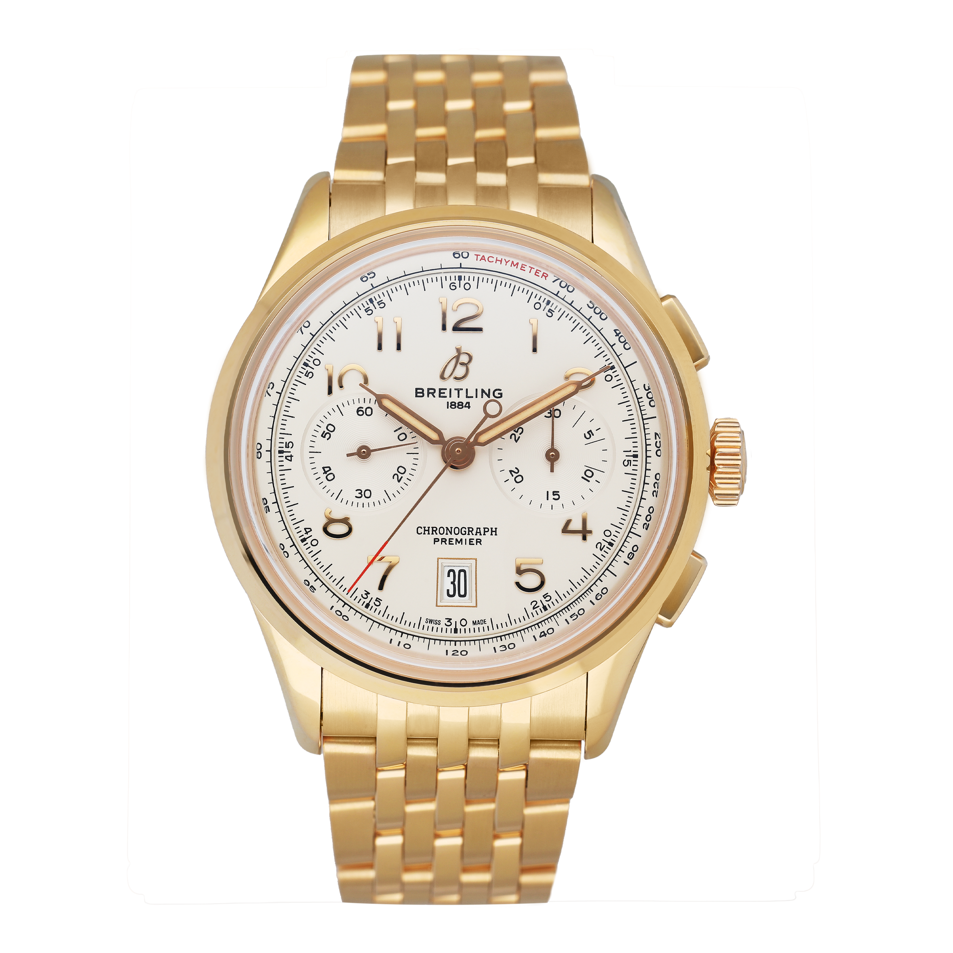 Breitling Premier B01 Chronograph 42 RB0145 Mens Watch Box Papers - Watches