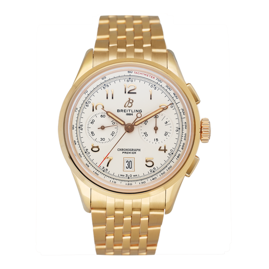 Breitling Premier B01 Chronograph 42 RB0145 Mens Watch Box Papers - Watches