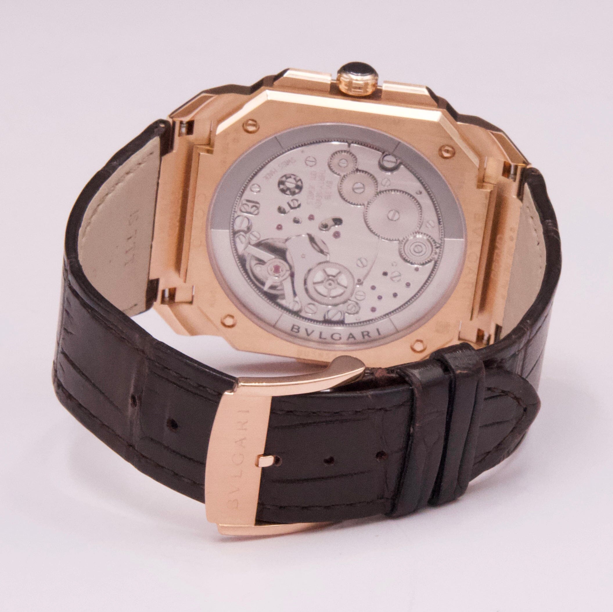 Bulgari Octo Finissimo 103468 Brown Dial Chronograph Mens – Phigora