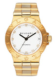 Bvlgari Diagono LCV 29 G Midsize 18K Yellow Gold Ladies Watch - Virtual