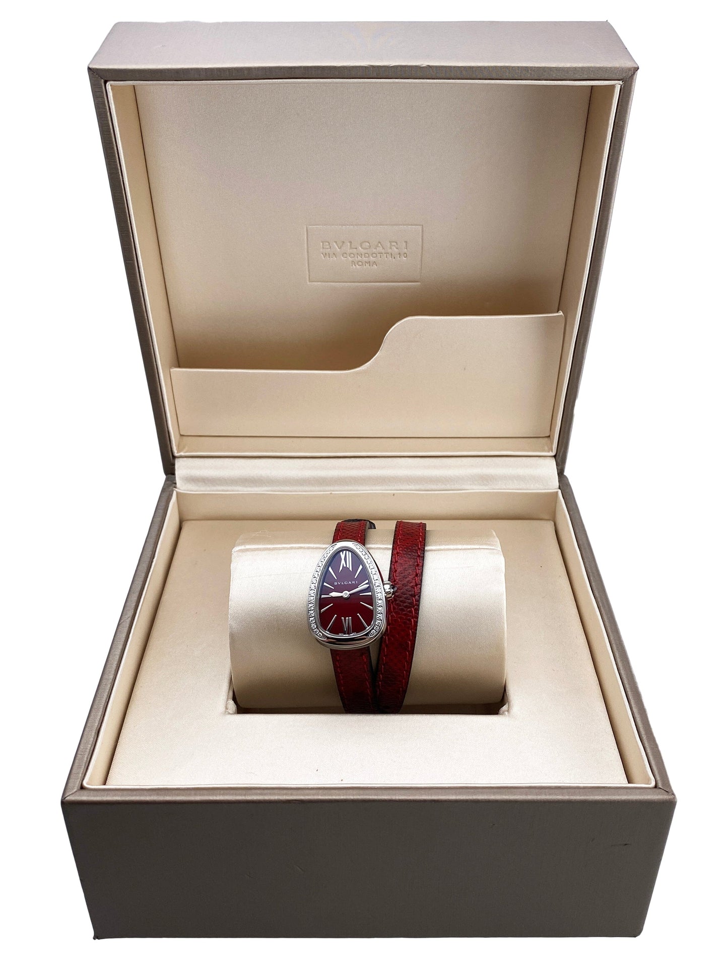 Bvlgari Serpenti 102780 Ladies Watch Box Papers - Watches