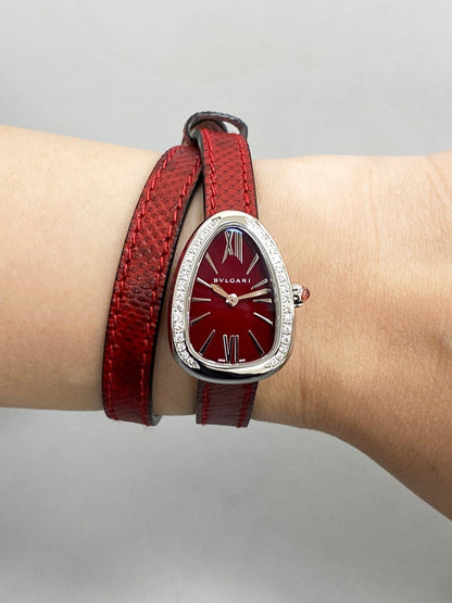 Bvlgari Serpenti 102780 Ladies Watch Box Papers - Watches