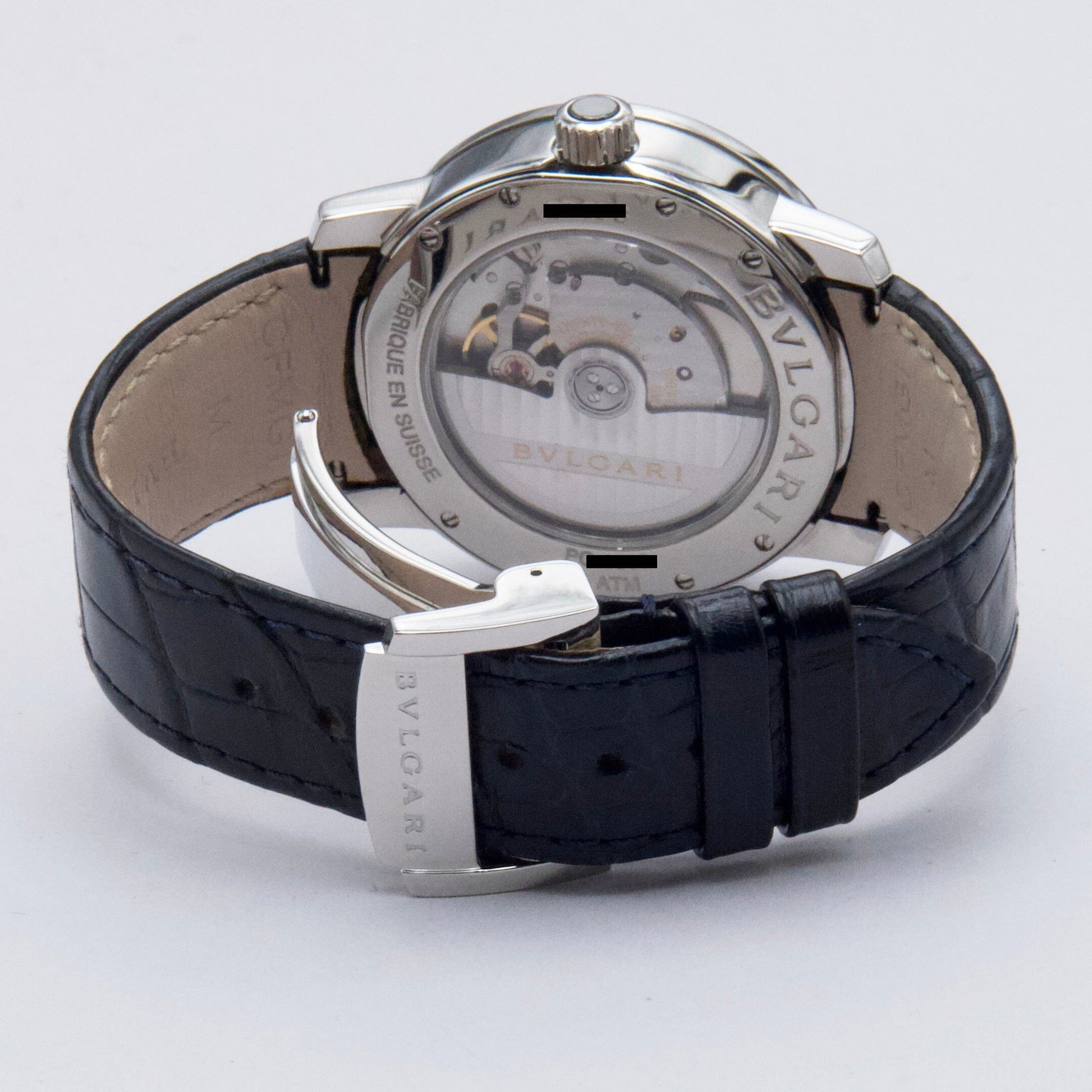 Bvlgari Solotempo BB 39 S Silver Dial Steel Ladies Watch Box Papers - Watches