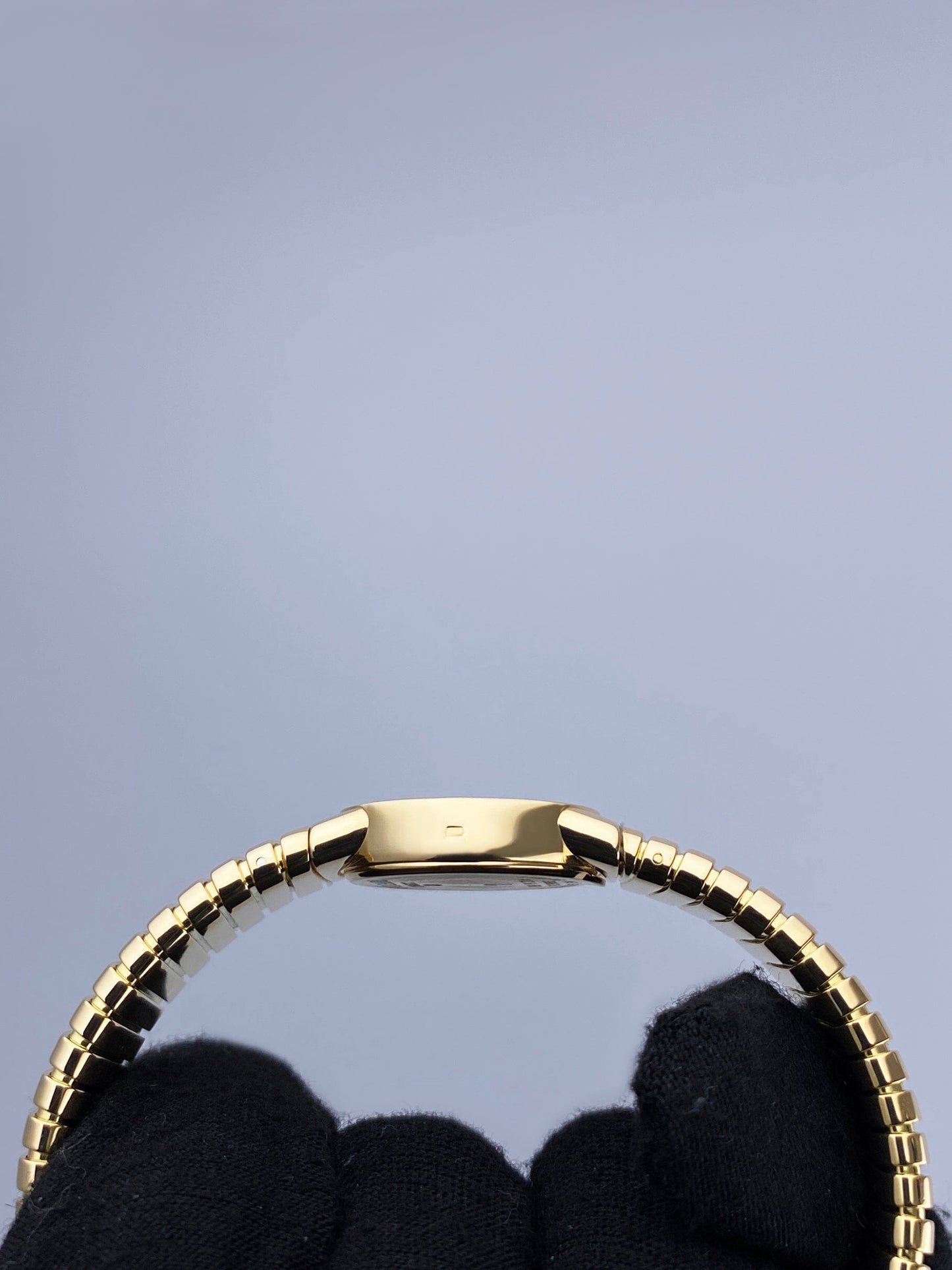Bvlgari Tubogas BB 19 2T 18K Yellow Gold Ladies Watch - Watches