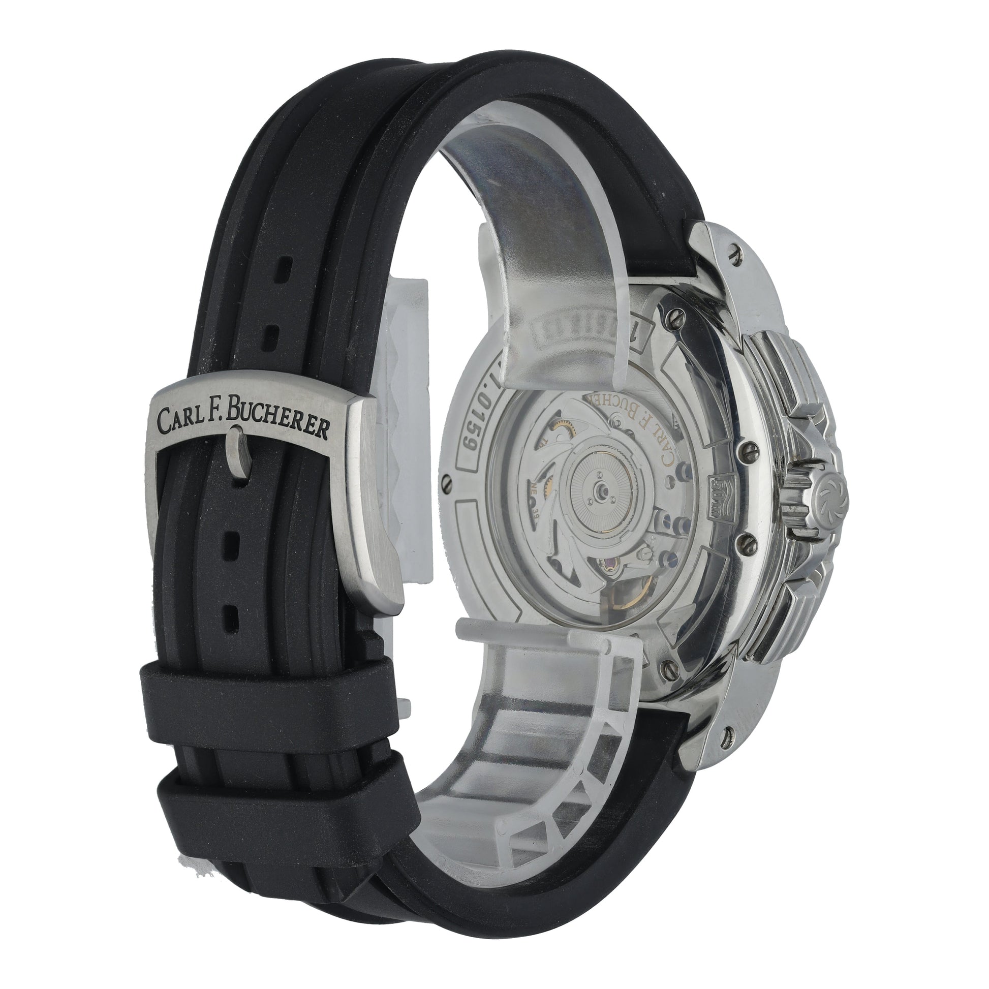 Carl F. Bucherer Patravi TravelGraph 10618.13 GMT Watch Original Box - Wristwatch