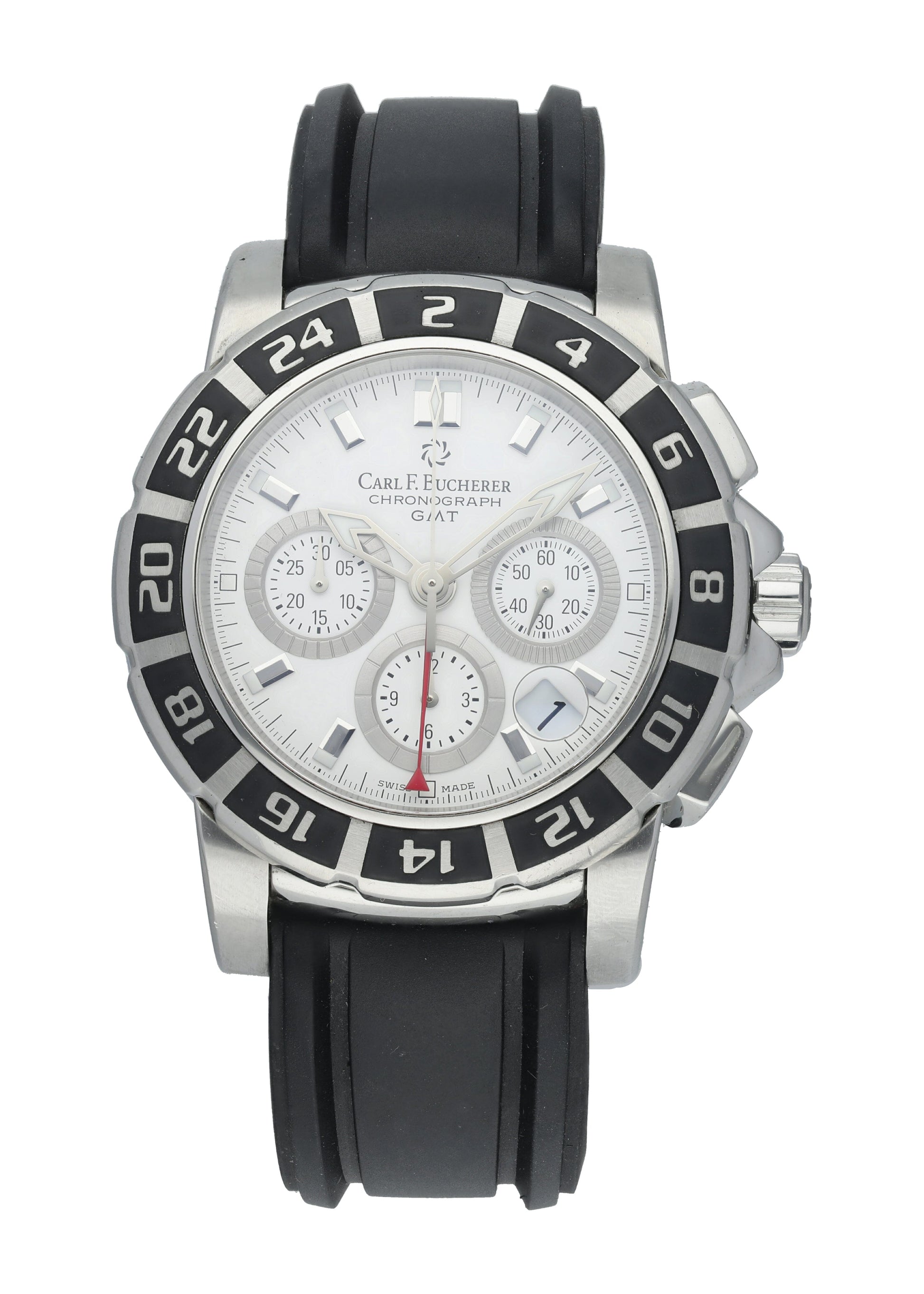 Carl F. Bucherer Patravi TravelGraph 10618.13 GMT Watch Original Box - Wristwatch