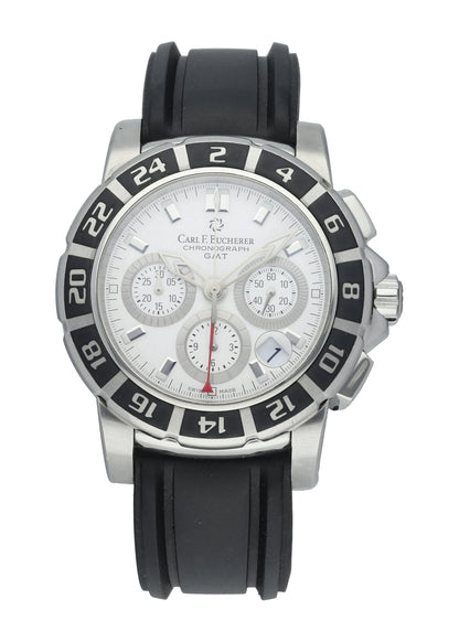 Carl F. Bucherer Patravi TravelGraph 10618.13 GMT Watch Original Box - Wristwatch