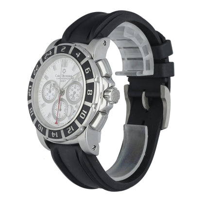 Carl F. Bucherer Patravi TravelGraph 10618.13 GMT Watch Original Box - Wristwatch