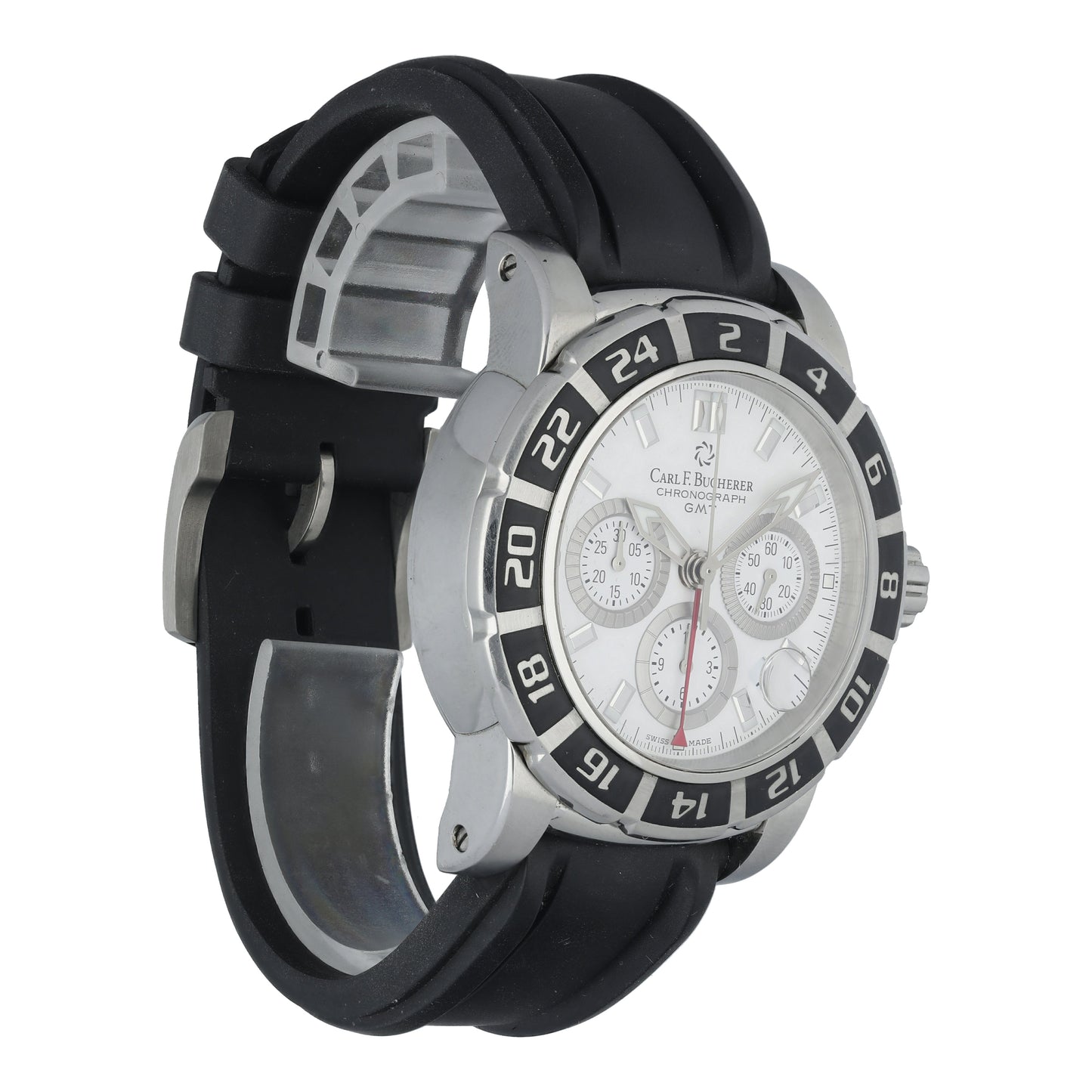 Carl F. Bucherer Patravi TravelGraph 10618.13 GMT Watch Original Box - Wristwatch