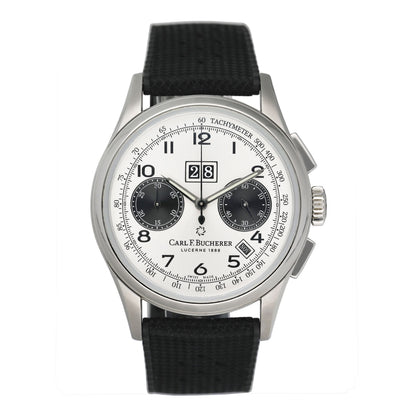 Carl F.Bucherer Heritage BiCompax Annual 00.10803.08.12.01 Mens Watch Box Papers - Watches