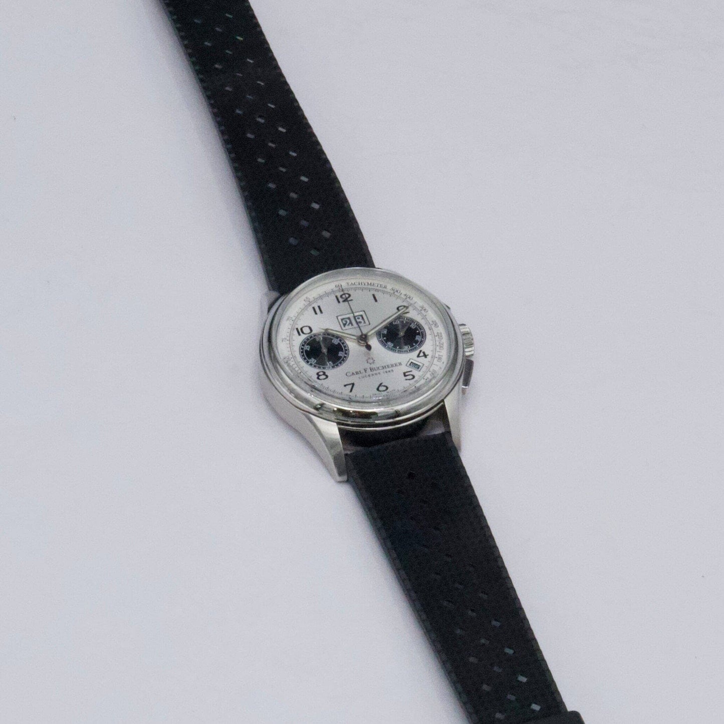 Carl F.Bucherer Heritage BiCompax Annual 00.10803.08.12.01 Mens Watch Box Papers - Watches
