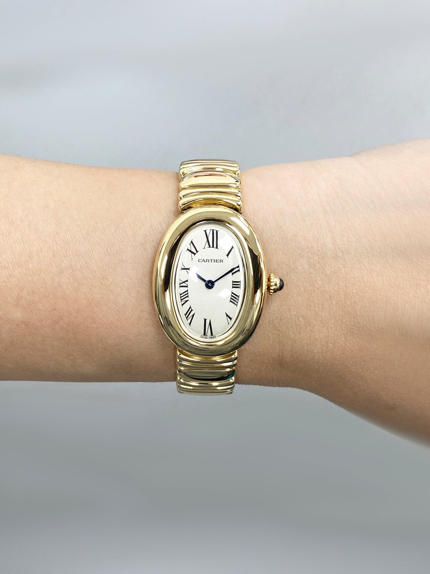 Cartier Baignoire 2678 18k Yellow Gold Ladies Watch - Watches