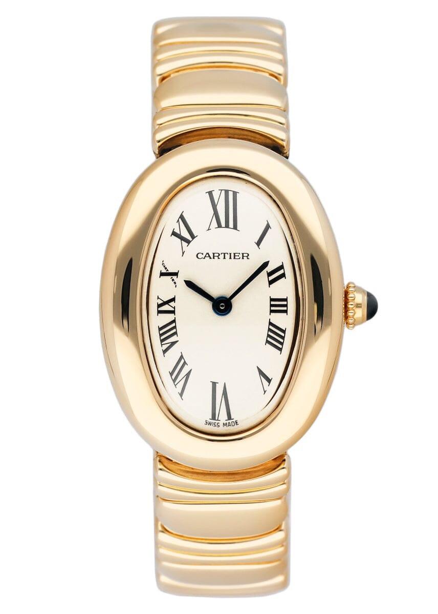 Cartier Baignoire 2678 18k Yellow Gold Ladies Watch - Watches