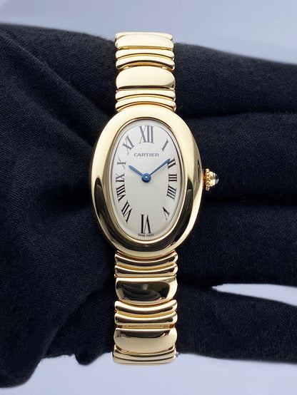 Cartier Baignoire 2678 18k Yellow Gold Ladies Watch - Watches