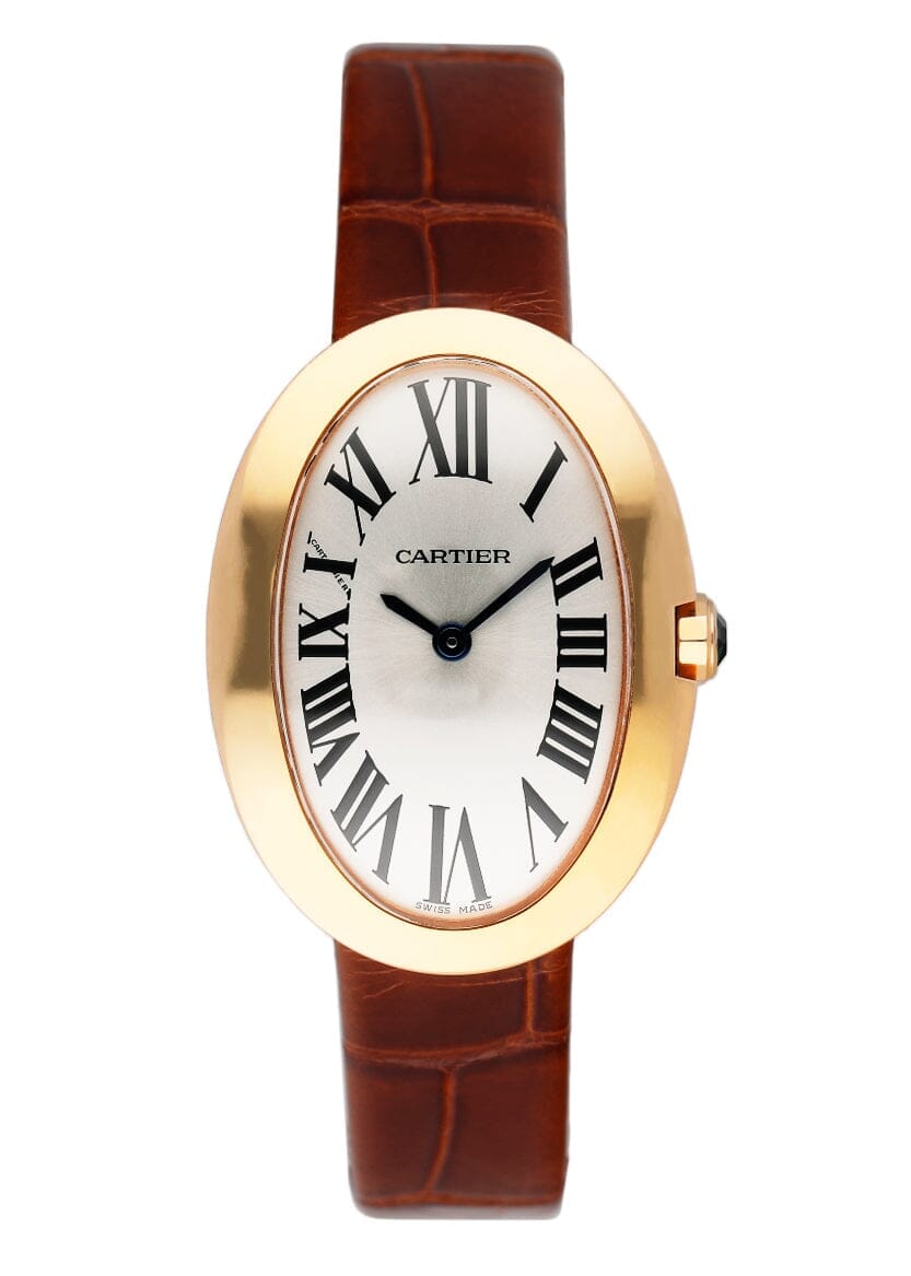 Cartier Baignoire W8000007 18K Rose Gold Ladies Watch - Watches