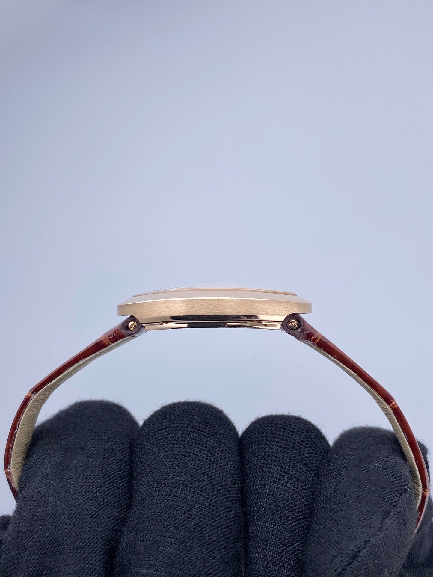 Cartier Baignoire W8000007 18K Rose Gold Ladies Watch Box Papers - Watches