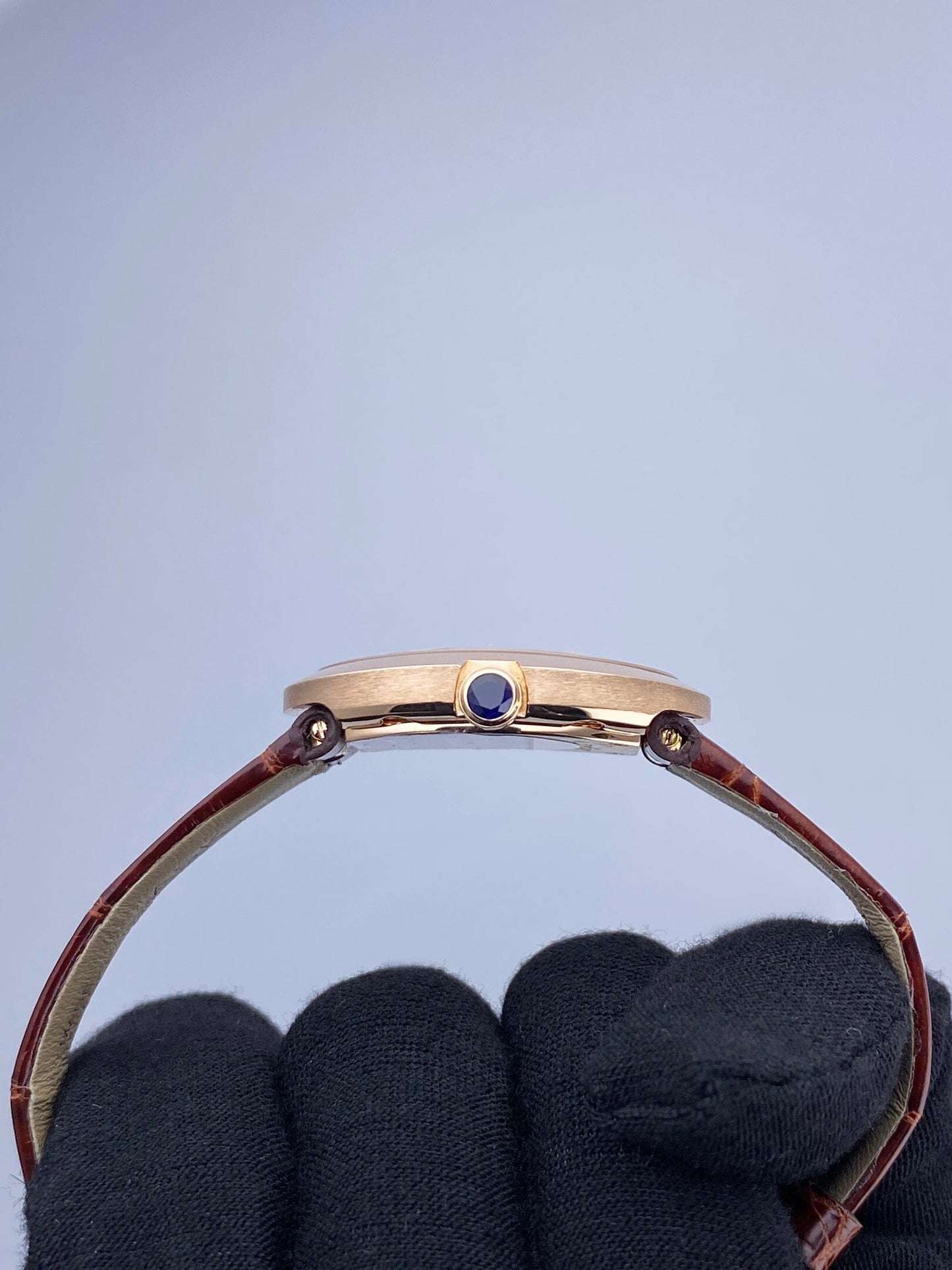 Cartier Baignoire W8000007 18K Rose Gold Ladies Watch Box Papers - Watches