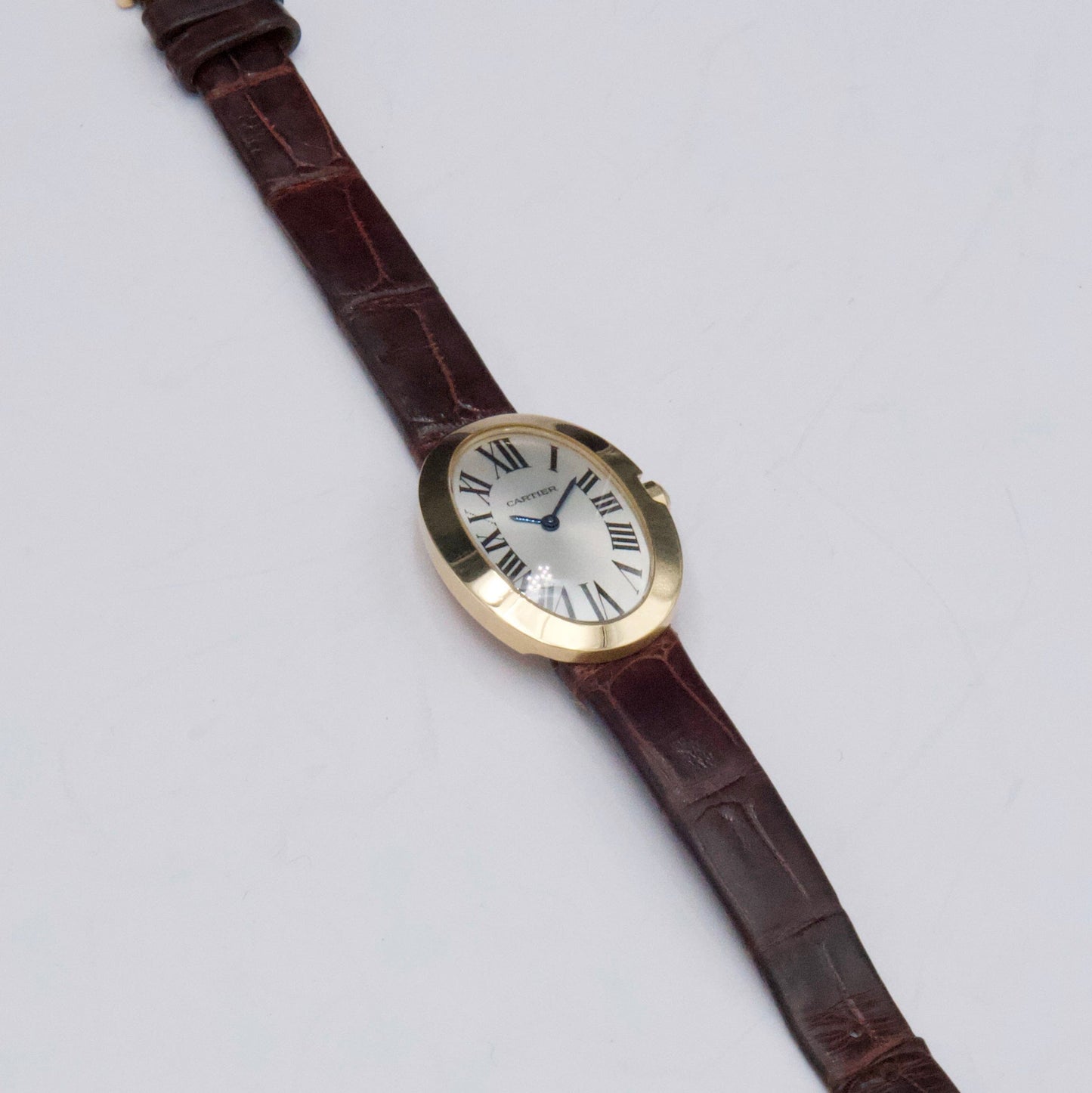 Cartier Baignoire W8000009 18K Yellow Gold Ladies Watch - Watches