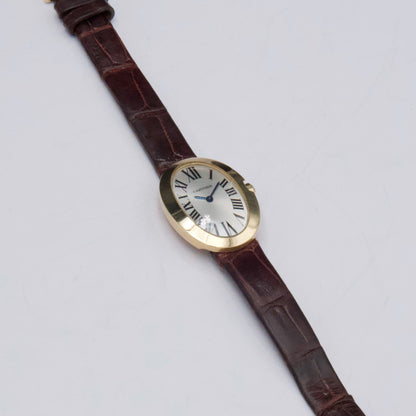 Cartier Baignoire W8000009 18K Yellow Gold Ladies Watch - Watches