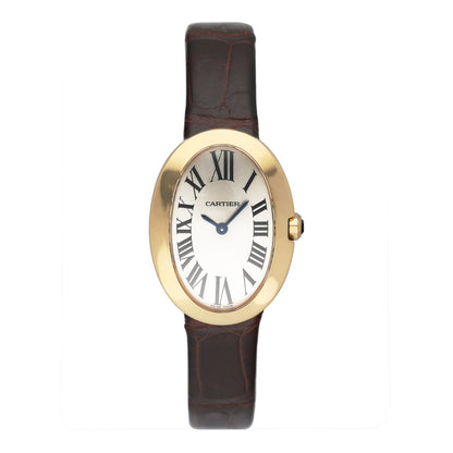Cartier Baignoire W8000009 18K Yellow Gold Ladies Watch - Watches