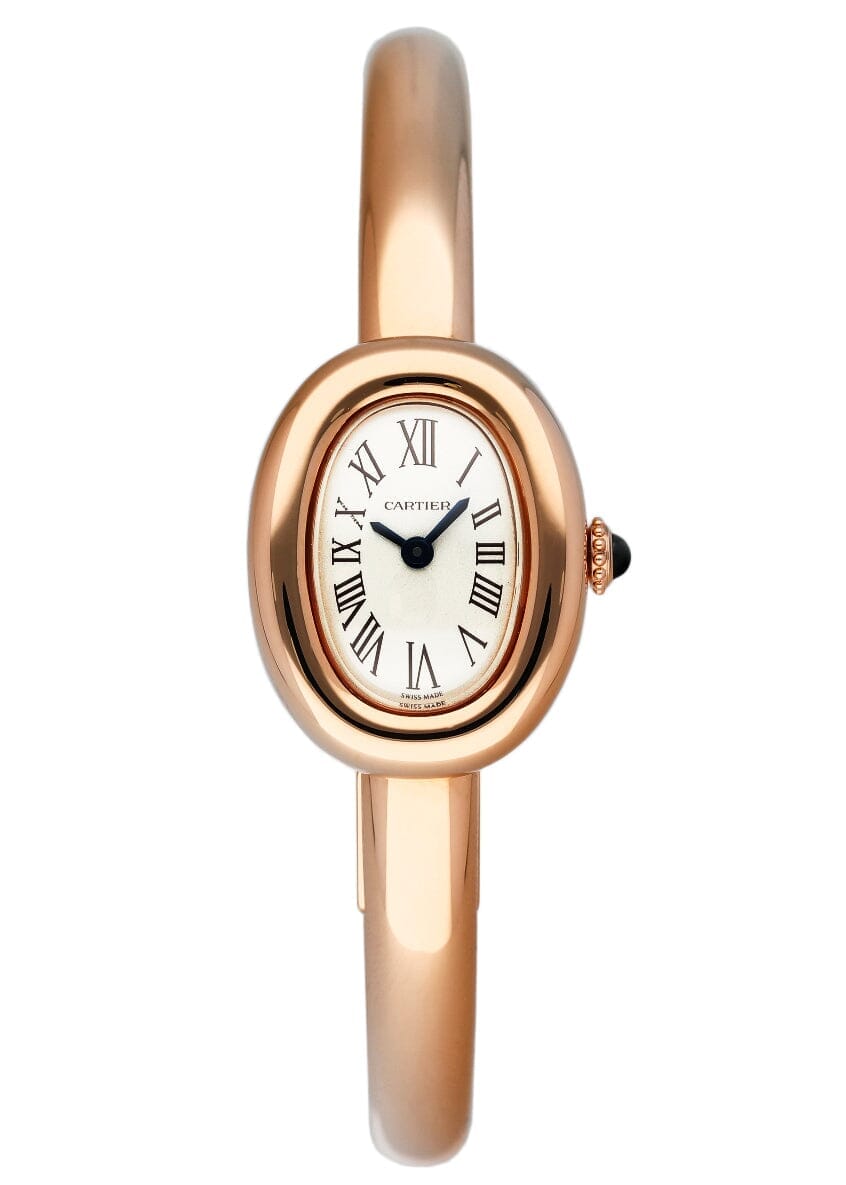 Cartier Baignoire WGBA0019 Size 15 Rose Gold Ladies Watch Box Papers - Watches