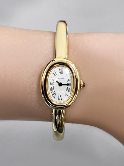 Cartier Baignoire WGBA0035 Size 17 Ladies Watch Box Papers - Watches