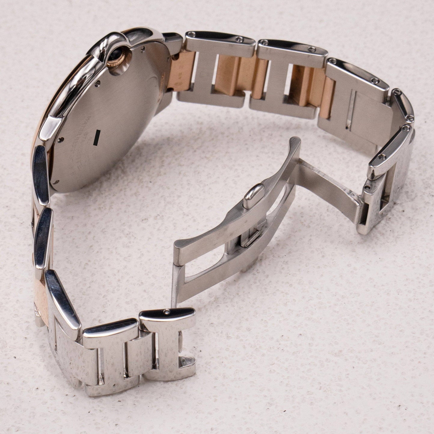 Cartier Ballon Bleu W2BB0004 Silver Dial Mens Watch Box Papers - Watches
