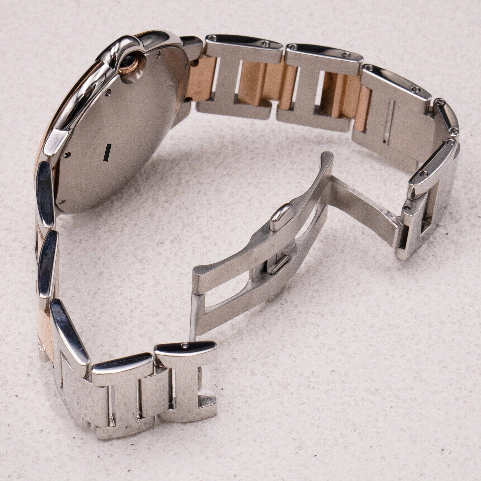 Cartier Ballon Bleu W2BB0004 Silver Dial Mens Watch Box Papers - Watches