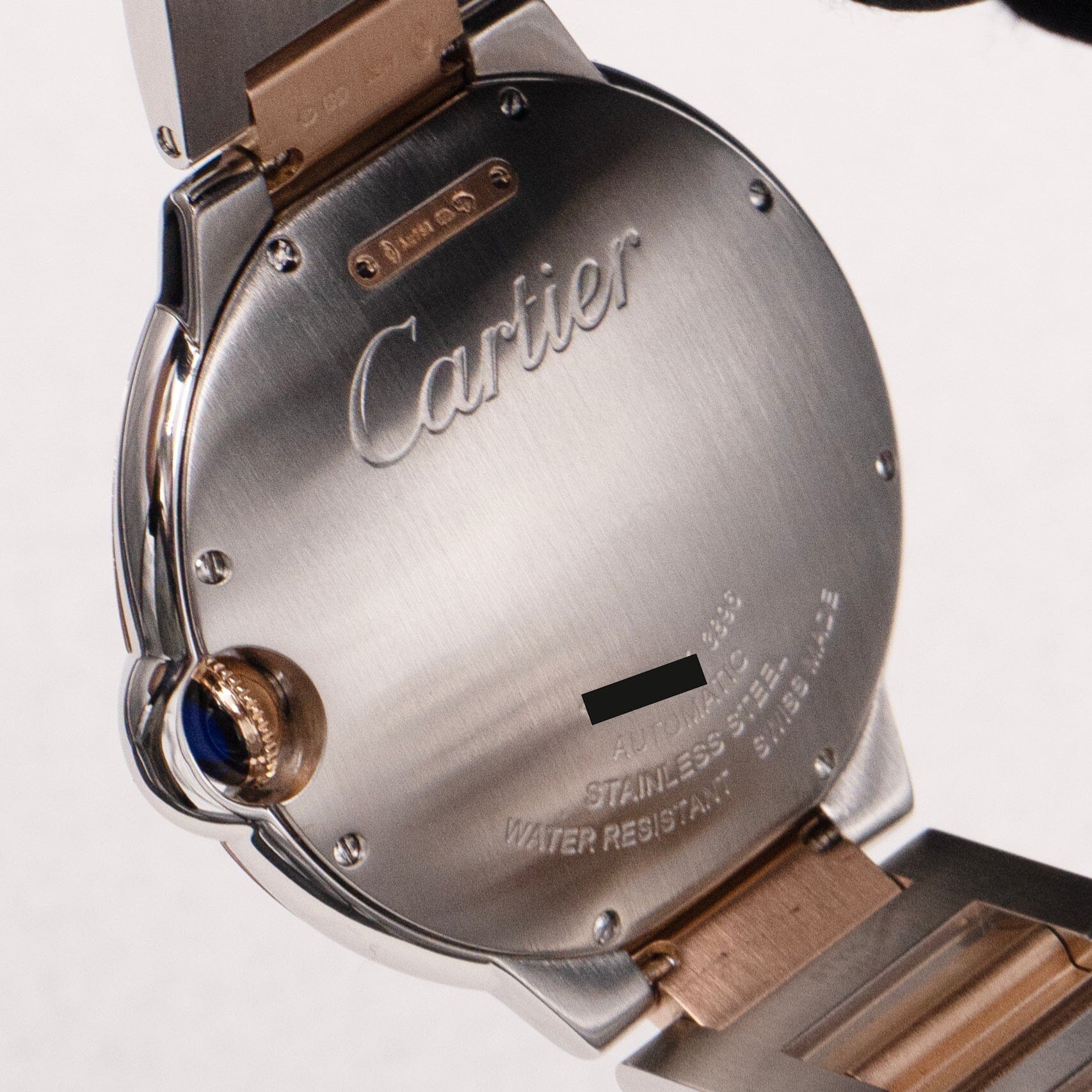Cartier Ballon Bleu W2BB0004 Silver Dial Mens Watch Box Papers - Watches