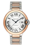 Cartier Ballon Bleu W2BB0004 Silver Dial Mens Watch Box Papers - Watches