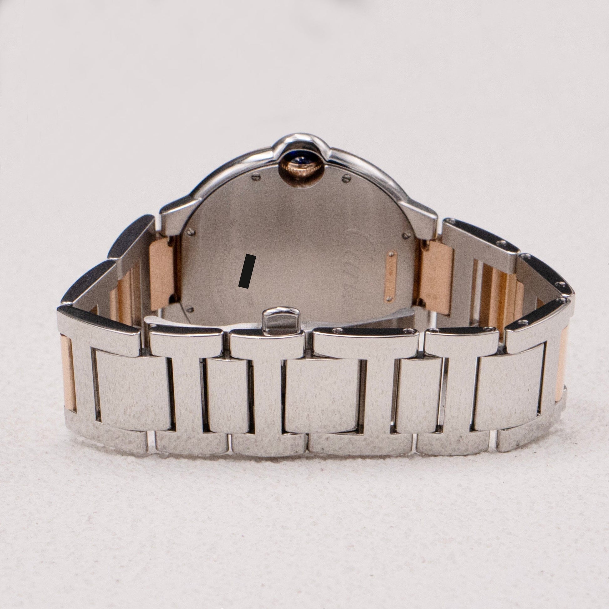 Cartier Ballon Bleu W2BB0004 Silver Dial Mens Watch Box Papers - Watches