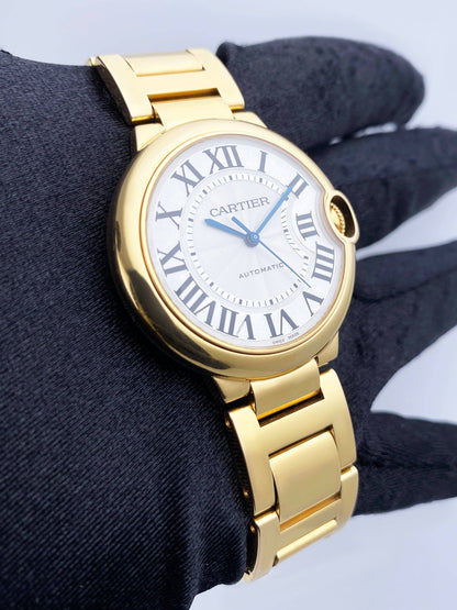 Cartier Ballon Bleu W69003Z2 18K Yellow Gold Watch - Watches
