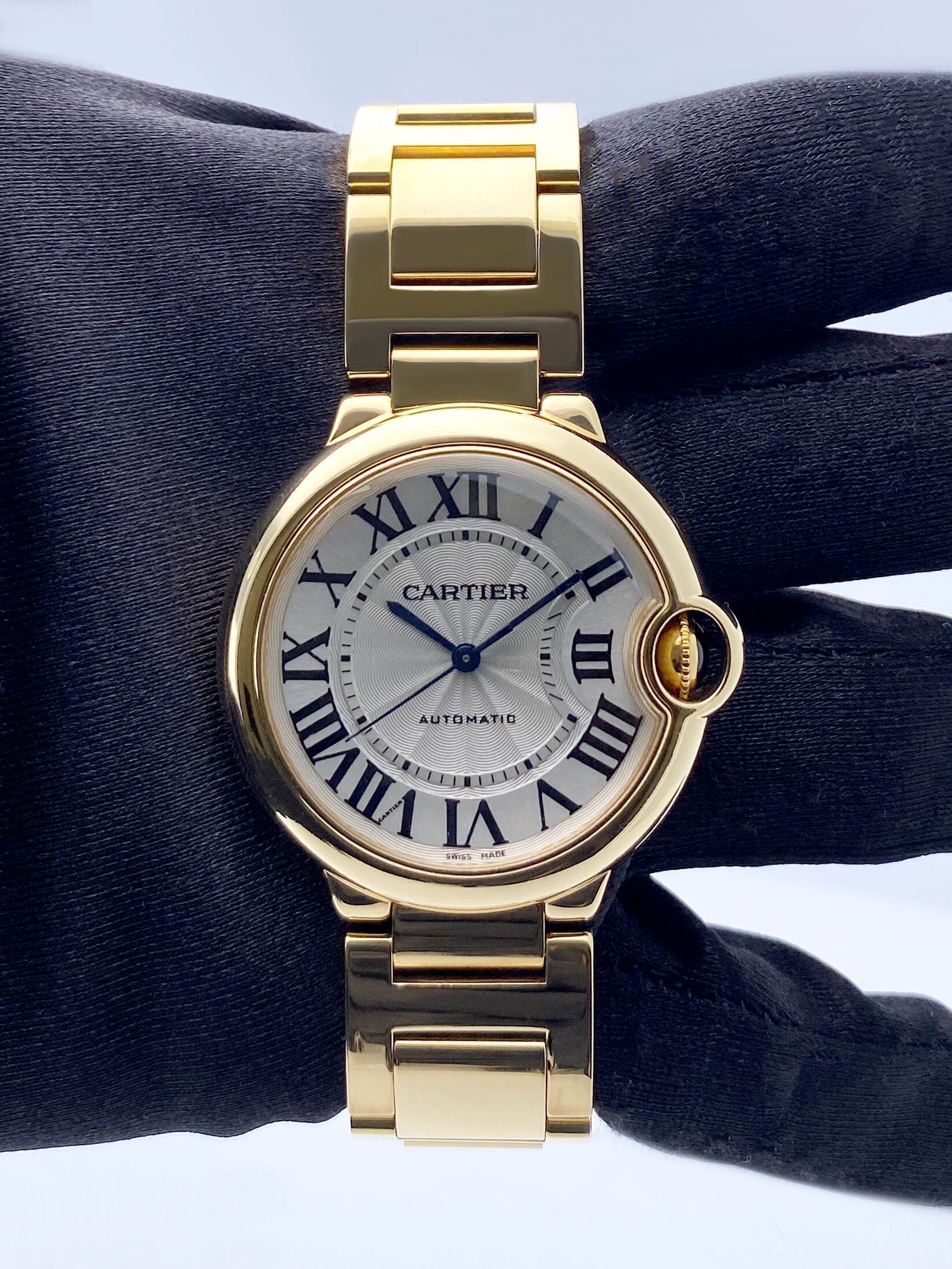 Cartier Ballon Bleu W69003Z2 18K Yellow Gold Watch - Watches