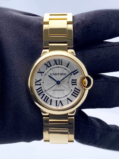 Cartier Ballon Bleu W69003Z2 18K Yellow Gold Watch - Watches