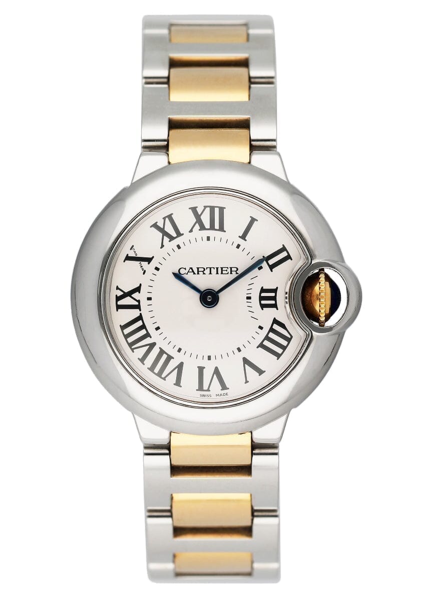 Cartier Ballon Bleu W69007Z3 Two-Tone Yellow Gold Ladies Watch - Watches