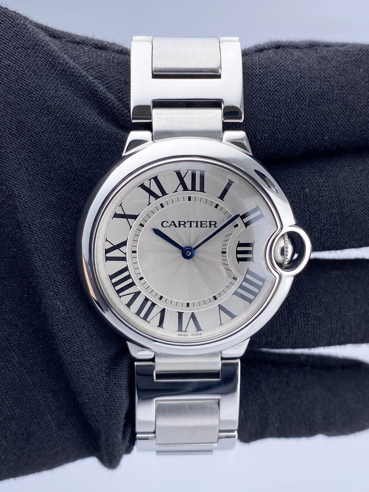 Cartier Ballon Bleu W69011Z4 Stainless Steel Watch Box Papers - Watches