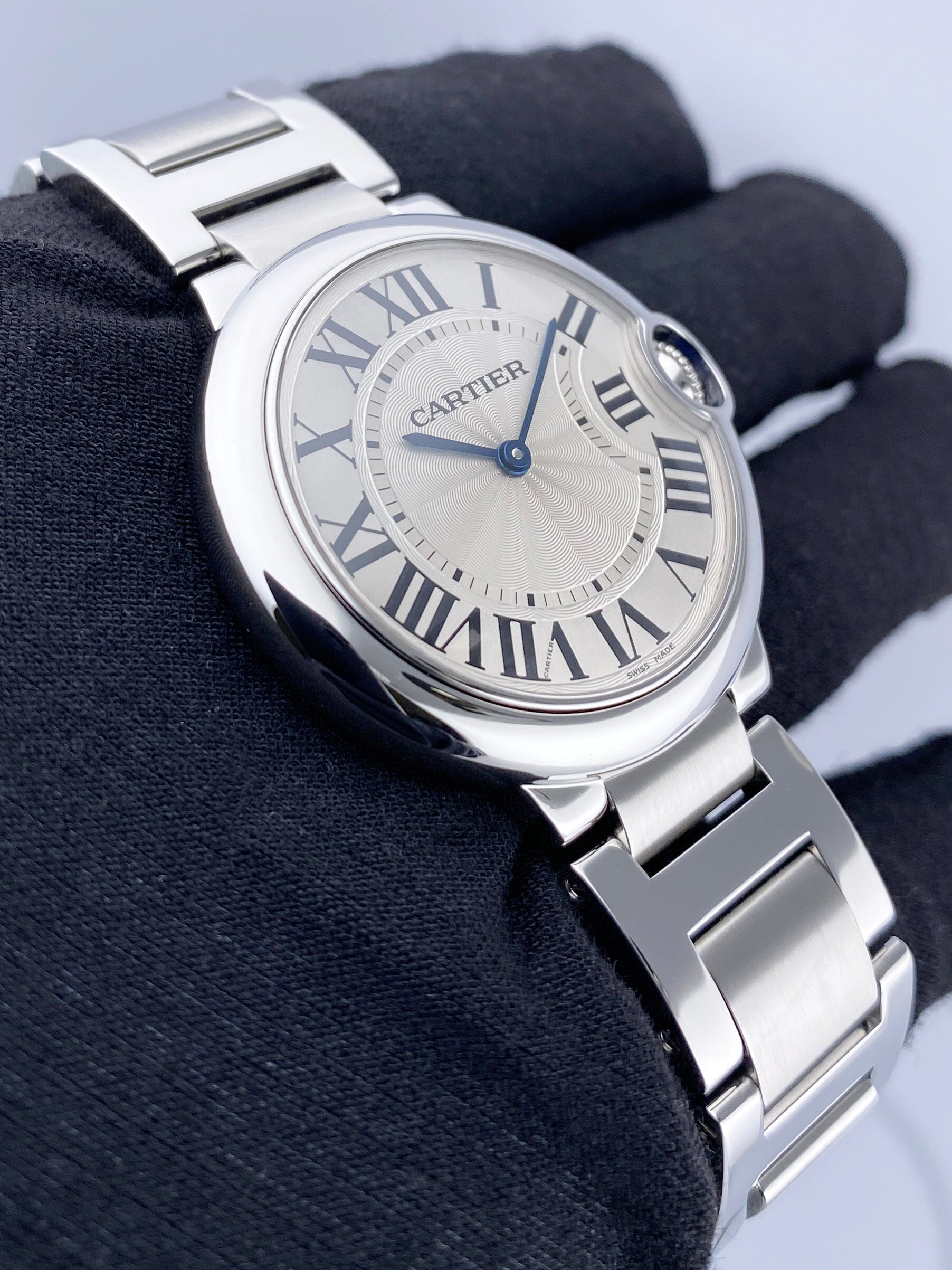 Cartier Ballon Bleu W69011Z4 Stainless Steel Watch Box Papers - Watches