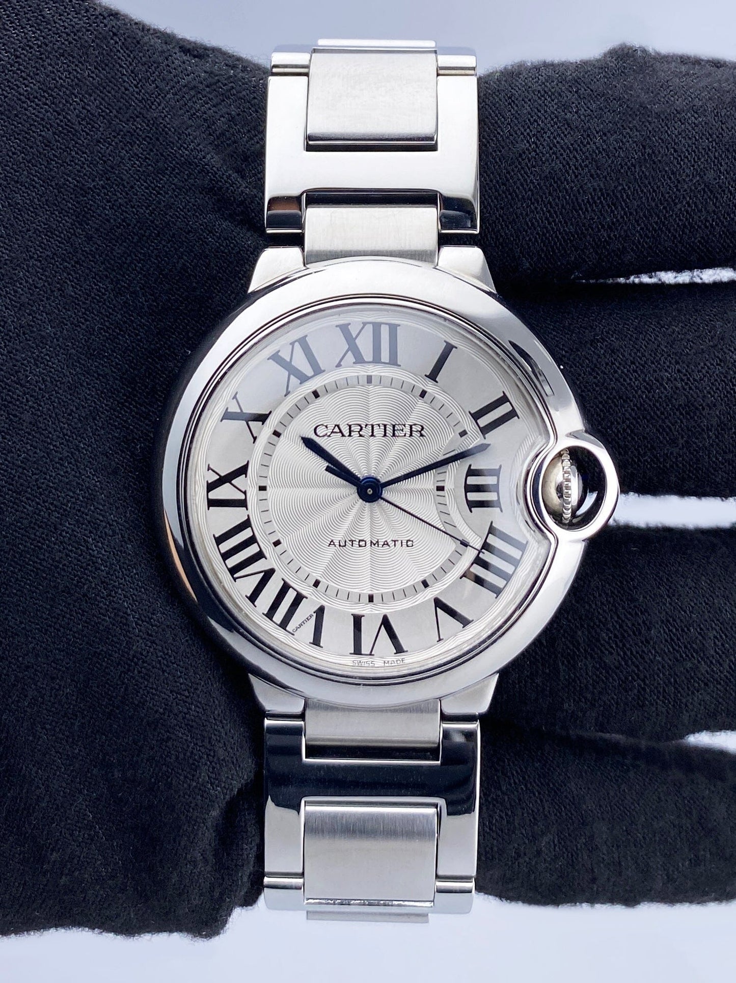 Cartier Ballon Bleu W6920046 Stainless Steel Mens Watch - Watches