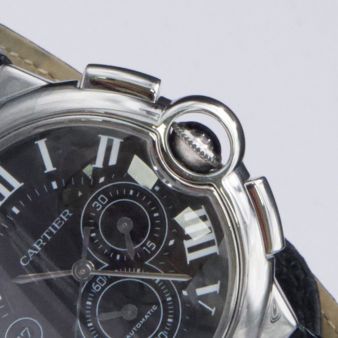 Cartier Ballon Bleu W6920052 XL Stainless Steel Mens Watch - Watches