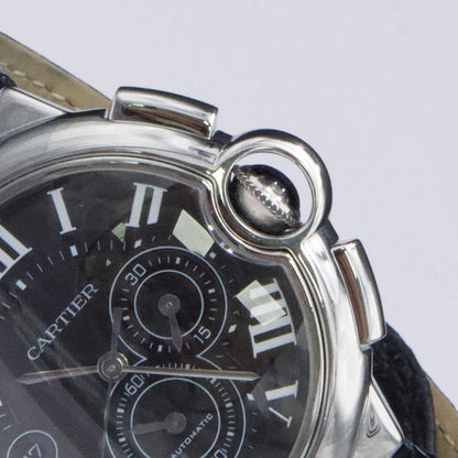 Cartier Ballon Bleu W6920052 XL Stainless Steel Mens Watch - Watches