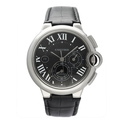 Cartier Ballon Bleu W6920052 XL Stainless Steel Mens Watch - Watches