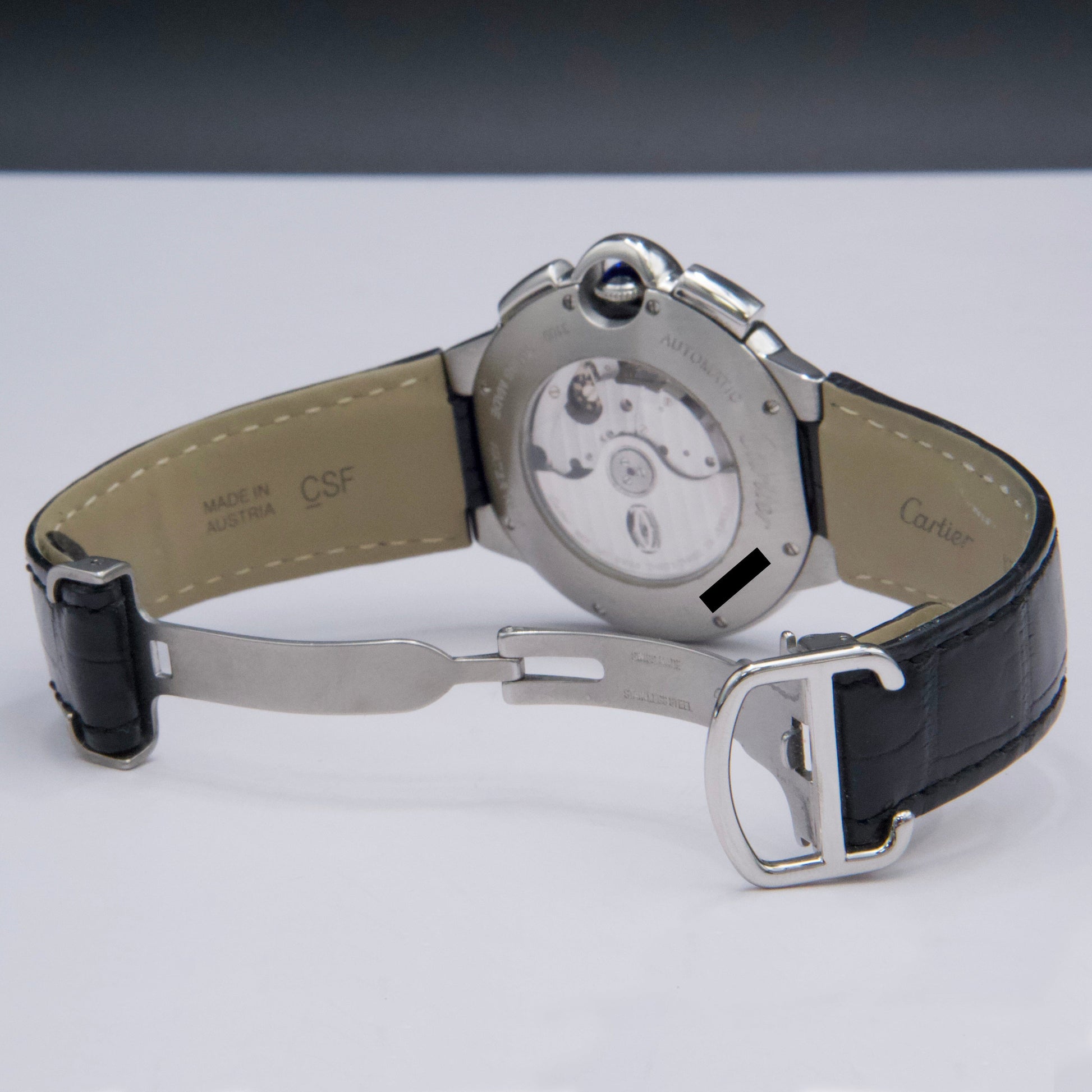 Cartier Ballon Bleu W6920052 XL Stainless Steel Mens Watch - Watches