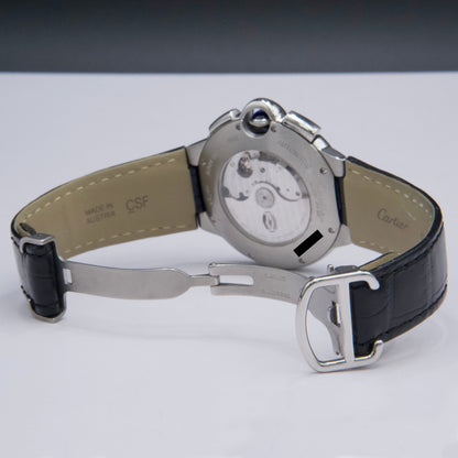 Cartier Ballon Bleu W6920052 XL Stainless Steel Mens Watch - Watches