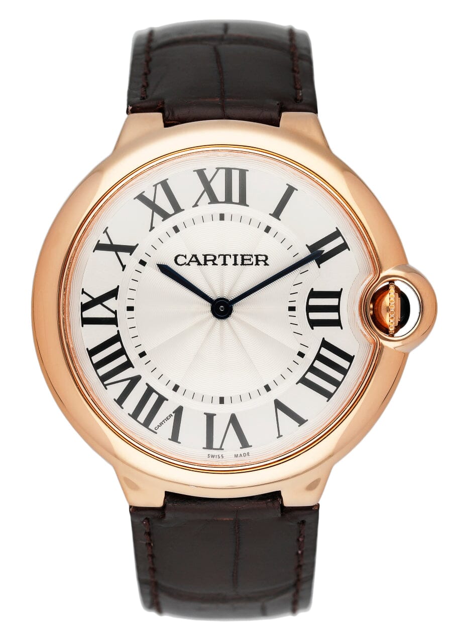 Cartier Ballon Bleu W6920083 18K Rose Gold Mens Watch - Virtual