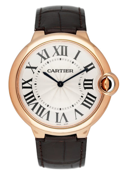 Cartier Ballon Bleu W6920083 18K Rose Gold Mens Watch - Virtual